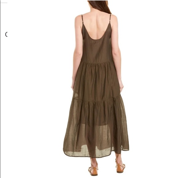 NWT Anthropologie Simone Silk Blend Maxi Dress - Picture 2 of 9